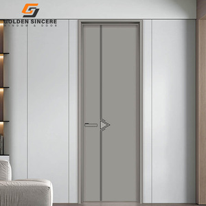 GS ประตูภายในอลูมิเนียมขนาดกะทัดรัดพร้อมระบบกรอบที่ซ่อนอยู่ - Product Image 6