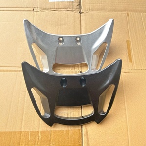 อุปกรณ์ตกแต่งรถมอเตอร์ไซค์, ปีกหลังอะลูมิเนียม CNC, เหมาะสำหรับ <span class=keywords><strong>Vespa</strong></span> <span class=keywords><strong>150</strong></span>/300 ปีกหลังดัดแปลงพร้อมแฮนด์จับ, ปลอกแฮนด์มอเตอร์ไซค์ - Product Image 3