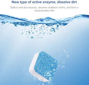 Tablettes effervescentes nettoyantes puissantes à haute mousse pour <span class=keywords><strong>lave</strong></span>-<span class=keywords><strong>vaisselle</strong></span> et <span class=keywords><strong>lave</strong></span>-linge, usage industriel, OEM 3 en 1, jetables - Product Image 4