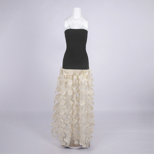 Elegant Strapless <strong>Dot</strong> Mesh <strong>Maxi</strong> <strong>Dress</strong> for Women Slim Fitting Straight Perspective Skirts Casual Bow Sexy Ladies <strong>Dresses</strong> - Product Image 3