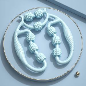 Venta al por mayor multifunción EVA Yoga ejercicio músculo masaje relajación rodillo anticelulitis anillo Clip pierna rodillo - Product Image 6