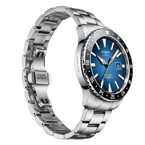 Montres mécaniques automatiques pour hommes en acier inoxydable lumineuses, simples et personnalisées - Product Image 3