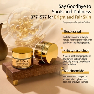 Crema Viso <span class=keywords><strong>Sbiancante</strong></span> e Anti-Macchie con Arbutina, Nicotinamide e Vitamina C, Crema per la Cura della Pelle che Illumina il Tono - Product Image 4