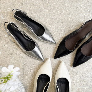 Wholesale New Women's Party Style Slip-On Comfort Anti-Slippery Breathable Fashion Trend Shallow Mouth Pointed Single-shoe Shoes
