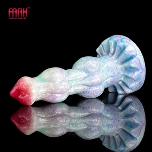 NEW Huge Knot Ice Dragon Series Penis <b>Dildo</b> With Suction Cup Vagina Plug Anal Gay Adult Sex Toys for Couples - Product Image 1