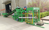 Machine à blocs entièrement automatique QT4-25 / Machine à blocs de ciment pour la fabrication de blocs creux et pleins Mexique Brésil 6 pouces 8 pouces