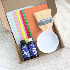 A6初学者太阳能艺术套件22张紫外印刷太阳打印纸和绘图工具彩色动物风格DIY套件 - Product Image 3