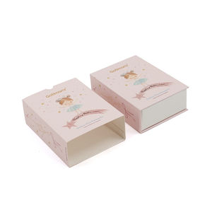 Boîte d'emballage personnalisée en carton <span class=keywords><strong>rigide</strong></span> de luxe vide pour jeu de maquillage complet pour enfants, filles - Product Image 4