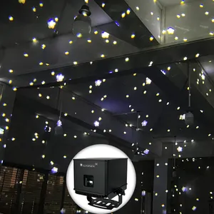 Lampu Laser luar ruangan, proyektor lampu Laser ip65 titik bintang langit berbintang 2W