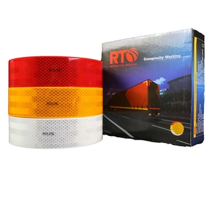 Желтая Алмазная светоотражающая лента RTLITE E8, светоотражающая лента для безопасности дорожного движения, автоматическая Светоотражающая клейкая лента - Product Image 3