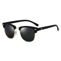 Gafas de Sol de Pesca de Alta Calidad, Gafas de Sol Polarizadas de Lujo, Montura Media, Gafas de Aviador para Hombre y Mujer