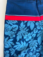 Short de bain pour homme imprimé numériquement avec logo personnalisé, athlétique, décontracté, respirant, séchage rapide, léger, en Spandex/Polyester, taille mi-haute élastique