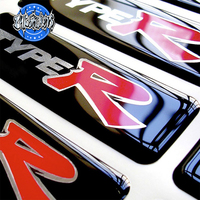 Autocollant en résine époxy 3D personnalisé avec logo de marque ZHK, livraison rapide, pour équipement mécanique, échantillon gratuit