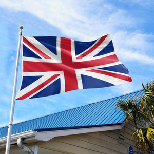 Прямо с завода, продажа флагов Союза, оптовая продажа, гигантский размер 90x150 см 3x5 футов, флаг с принтом на заказ, английский, Национальный флаг Великобритании - Product Image 4