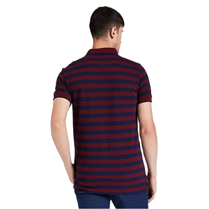 Premium 2023 rayas de manga corta de moda cómoda camiseta Polo para hombres al por mayor y precio barato de Bangladesh - Product Image 2