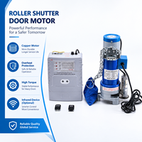 Moteur de volet roulant DC400KG durable pour les petites boutiques souffrant de conditions d'alimentation instables