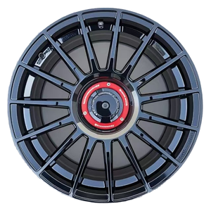 Jantes en alliage de haute qualité 17 18 <span class=keywords><strong>19</strong></span> pouces 5x108 <span class=keywords><strong>5x112</strong></span> 5x114.3 5x 120 mm en noir mat, jantes de voiture en fonte, roue de voiture pour Icar - Product Image 1