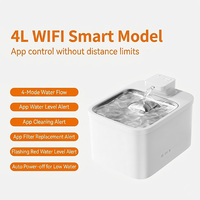 Nouvelle Fontaine à Eau Automatique pour Animaux de Compagnie 2026, 4L, Sans BPA, pour Intérieur, Multi-Chats, Distributeur d'Eau Intelligent 4L, Logo Personnalisable, Vente en Gros