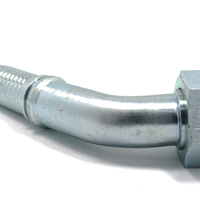 Raccords de tuyauterie en laiton sertis zingués à tête hexagonale métrique SANMA pour eau, gaz, huile et techniques de coulée