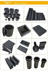 Outils Modè<span class=keywords><strong>le</strong></span> 55643739 Poignée de cuve à huile en graphite, <span class=keywords><strong>Creuset</strong></span> en graphite de haute pureté, Moule à lingots pour la fusion de l'or et de l'argent - Product Image 3