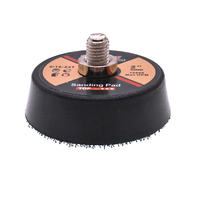 Support de ponçage VIBRATITE 2 pouces, filetage 5/16-24T, crochet et boucle de 16 mm d'épaisseur, pour polissage