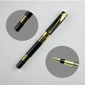 High End Custom Professional Gel Pen Business Pens Metal Roller Ball Pen Luxury Gift