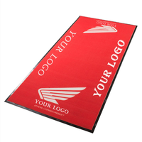 Tapis d'entretien automobile en nylon imprimé personnalisé de qualité supérieure, antidérapant, résistant aux taches, réversible, fin, spécifique à la voiture