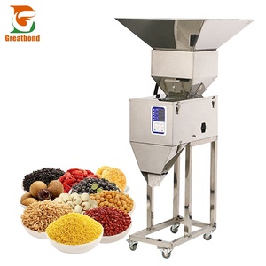 1KG-25KG Large Range Granule Grain Rice Chips Cereal Coffee Bean Nut Sachet Bag Packing Weighing Filling Machine With Big Hopper - Product Image 1