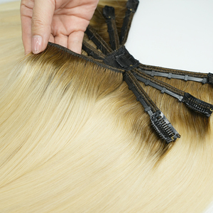 Extensiones <span class=keywords><strong>de</strong></span> Cabello con Clip <span class=keywords><strong>de</strong></span> Alta Calidad, Cabello Humano Virgen Remy, Extensiones <span class=keywords><strong>de</strong></span> Cabello con Clip Tipo Octopus - Product Image 2