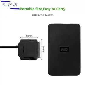 <span class=keywords><strong>สาย</strong></span>แปลงฮาร์ดไดรฟ์อะแดปเตอร์ USB 2.0เป็น <span class=keywords><strong>SATA</strong></span> สำหรับ2.5 "3.5" <span class=keywords><strong>HDD</strong></span> SSD พร้อมอะแดปเตอร์2A 12V - Product Image 2