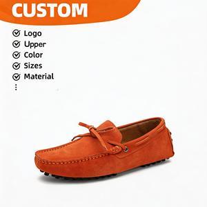 Mocasines con Borlas Decorativas, Parte Superior de Gamuza Suave, Transpirables, Cómodos, Duraderos, Textura Moteada Clásica, Suela Antideslizante - Product Image 6