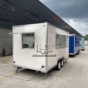 Remorque alimentaire entièrement équipée ACB, cuisine complète pour les en-cas, la crème glacée, construction en acier inoxydable et aluminium, résistante à la rouille - Product Image 6