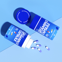 Haute qualité papier hermétique médicament produit pilule papier Tube forme ronde Capsule bouteille vitamine pilule emballage Tube