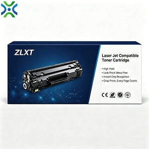 Cartouches de toner compatibles pour imprimante laser noire à haut rendement pour <span class=keywords><strong>HP</strong></span> <span class=keywords><strong>LaserJet</strong></span> 12A <span class=keywords><strong>85A</strong></span> 88A 151A 222A Q2612A CE285A CC388A Series - Product Image 1