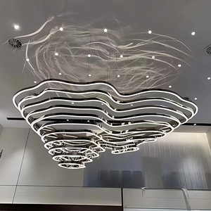 Lampadario di Lusso JYLIGHTING, Lampadario Nordico per Hall di <span class=keywords><strong>Hotel</strong></span>, Lampada Atmosferica per Villa e Duplex, Illuminazione per Soggiorno - Product Image 2