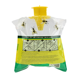 Trampa para Moscas y Avispones Reutilizable para Exteriores Haierc, Trampa de Plástico para Abejas, Moscas de la Fruta y Avispones para Jardín - Product Image 2