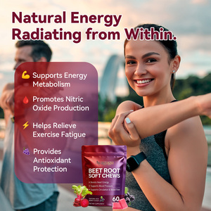 Suplementos Herbales de Remolacha en Tabletas Masticables, Directo de Fábrica, Aumentan la Energía, para Gimnasios y Centros de Fitness, Fórmula OEM - Product Image 3