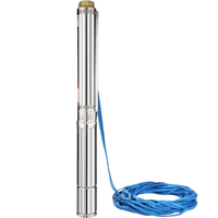 Pompe submersible pour puits profond en acier inoxydable OEM, pompe à eau de puits de 1,5 pouce, pompe électrique submersible 3SDM pour puits profond de 3 pouces