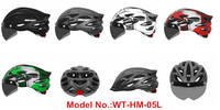 Casque de vélo adulte personnalisé pas cher, prix d'usine, vente en gros, matériau PC+EPS, 18 aérations, certifié CPSC/CE/GB, pour vélo de route/VTT, technique In-Mold