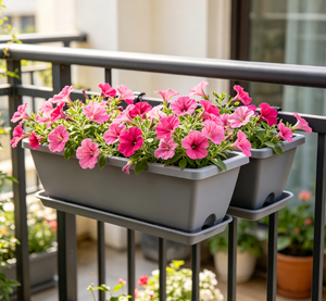 Outil <span class=keywords><strong>de</strong></span> culture <span class=keywords><strong>de</strong></span> légumes pour balcon domestique, <span class=keywords><strong>pot</strong></span> <span class=keywords><strong>rectangulaire</strong></span> pour fleurs, <span class=keywords><strong>pot</strong></span> <span class=keywords><strong>de</strong></span> 1 gallon pour plantes succulentes, <span class=keywords><strong>pot</strong></span> <span class=keywords><strong>de</strong></span> plantation respirant <span class=keywords><strong>de</strong></span> style nordique - Product Image 2