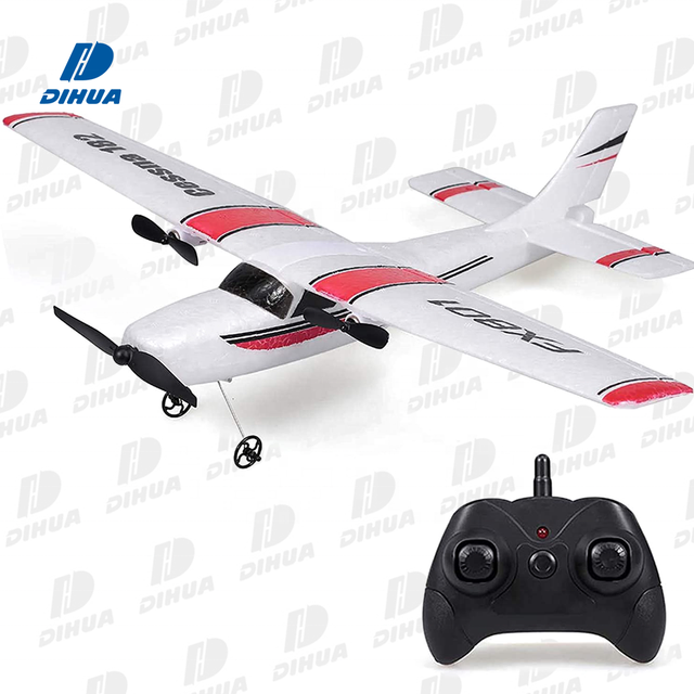 2.4GHz 2CH Cessna 182 RC Foam Plane Remote Control Glider Easy to Fly Toys Airplane Model Best for Beginners Airplane Flying