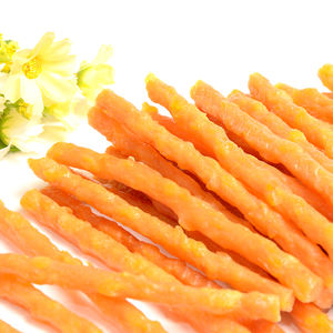 Vente en gros de friandises pour chiens, collations alimentaires, friandises en bâtonnets de <span class=keywords><strong>patates</strong></span> <span class=keywords><strong>douces</strong></span> au poulet - Product Image 5