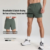 Shorts pour hommes en polyester, promotionnels, sans coutures, multi-couleurs, avec logo personnalisé, vente en gros, best-seller