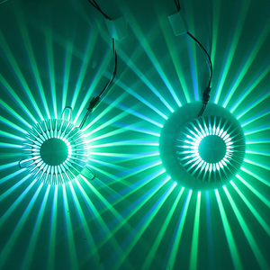 Plafonnier LED 3W Forme Ronde Citrouille AC85~265V Haute Qualité Moderne Intérieur Court Bref Aluminium RGB Lumière <span class=keywords><strong>Murale</strong></span> Intégrée 220V - Product Image 2