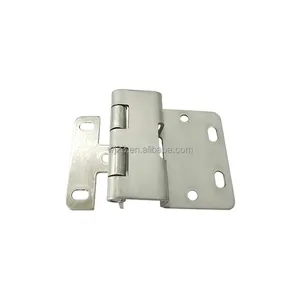 Guangyou High quality bending design for cabinet steel blue zinc plated adjustable furniture hinge