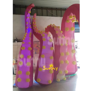 Modèle de <span class=keywords><strong>tentacules</strong></span> de pieuvre géante gonflable personnalisée, <span class=keywords><strong>tentacules</strong></span> de pieuvre gonflables <span class=keywords><strong>à</strong></span> LED pour Halloween, <span class=keywords><strong>monstre</strong></span> pour la décoration - Product Image 4