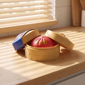 250th Anniversary of the United States New Cute Smile Face Dumpling <b>Squishy</b> EVA Stress Ball Toy for 5 to 7 Years Mystery Box - Product Image 4