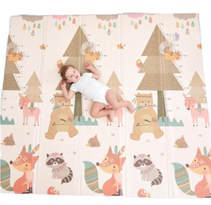 Tappetino da Gioco per Bambini UD in Schiuma XPE Impermeabile, Extra Large Pieghevole per Neonati e Bambini Piccoli, Stile Giocattolo Sportivo - Product Image 1