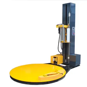 automatic pallet strapping machine automatic pallet stretch film wrapping machine