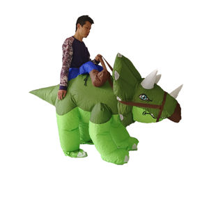 Costume <span class=keywords><strong>de</strong></span> mascotte <span class=keywords><strong>de</strong></span> dinosaure <span class=keywords><strong>Trex</strong></span> gonflable en polyester pour adulte, taille personnalisée, prix fabricant, pour Halloween, les fêtes et les événements festifs - Product Image 5